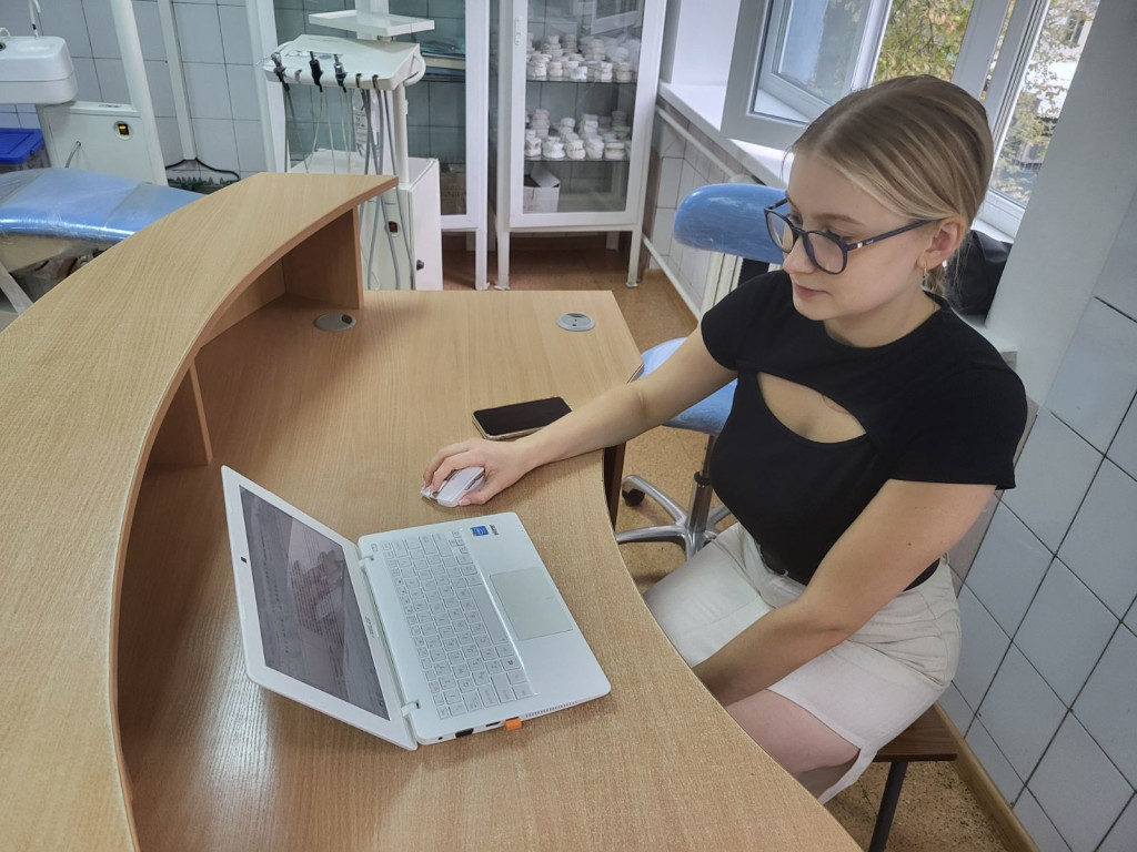 Робота студентського наукового гуртка на кафедрі ортодонтії.