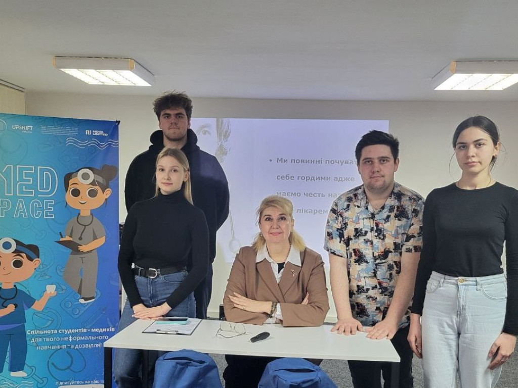 Засідання студентської наукової групи кафедри Ортодонтії